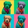 Custom Pop Art Portrait of Your Beloved Pet pet portrait,dog portrait ,custom dog portrait, cat portrait,pet memorial,dog's mom gift