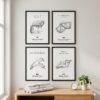 il_fullxfull.7830471312_5jsb.jpg Formula 1 Race Track Poster 2025 · Gift Idea · Monaco Nürburgring MONZA F1 Legends Race Track Bundle • 10 Iconic Circuits