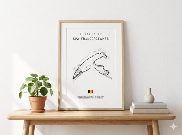 il_fullxfull.7878432577_5krb.jpg Formula 1 Race Track Poster 2025 · Gift Idea · Monaco Nürburgring MONZA F1 Legends Race Track Bundle • 10 Iconic Circuits